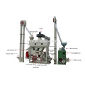 Hot Sale Complete Set Rice Production Line Rice Mill Plant mini rice mill